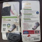 جوراب ورزشی یونیسکس ساق کوتاه برند کریویت آلمانی رنگ سفید طوسی - Image 2