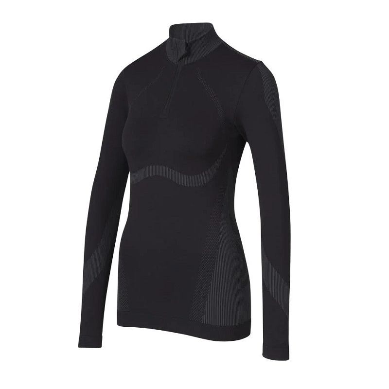 31-2 تنپوش بیس زنانه (بلوز) کوهنوردی و اسکی رنگ مشکی برند نیوسنترال آلمان - Image 1