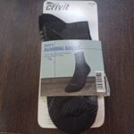 جوراب مخصوص دویدن یونیسکس ساق متوسط برند کریویت آلمانی رنگ مشکی طوسی - Image 2