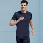 تیشرت ورزشی مردانه رنگ سرمه ای برند کریویت آلمانی - Image 2