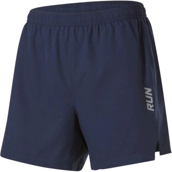 شلوارک کشاله دار سرمه ای مردانه - نمای جلو