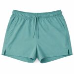 شلوارک ورزشی مردانه کریویت فیروزه‌ای - نما جلو