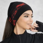اسکارف مشکی قرمز کوهنوردی - تنخور
