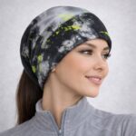 اسکارف کریویت مشکی طوسی - تنخور