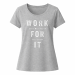 تیشرت ورزشی زنانه رنگ طوسی برند کریویت آلمانی اسپرت