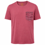 تیشرت ورزشی زنانه رنگ صورتی برند راک تریل آلمانی اسپرت