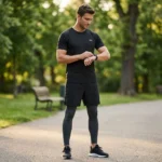 تیشرت تکنیکال مردانه مشکی کریویت کد 301 شاخص