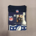 تیشرت ورزشی NFL کد315 یونیسکس  رنگ سرمه ای - Image 2