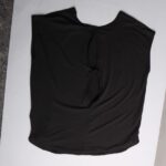 تاپ ورزشی تکنیکال کد241 آستین حلقه ای زنانه کریویت رنگ مشکی - Image 4