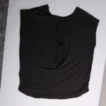 تاپ ورزشی تکنیکال کد241 آستین حلقه ای زنانه کریویت رنگ مشکی - Image 4