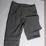 شلوار طبیعت‌گردی کد 2502 رنگ طوسی کریویت آلمان جلو