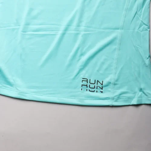 تیشرت ورزشی تکنیکال RUN کد260 زنانه کریویت رنگ آبی فیروزه ای - Image 6