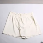 شلوارک اسپرت کنفی زنانه کد930 رنگ سفید یخی اسمارا آلمان