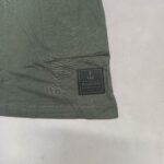 تیشرت مردانه نخ پنبه کد347 کریویت طوسی - Image 4