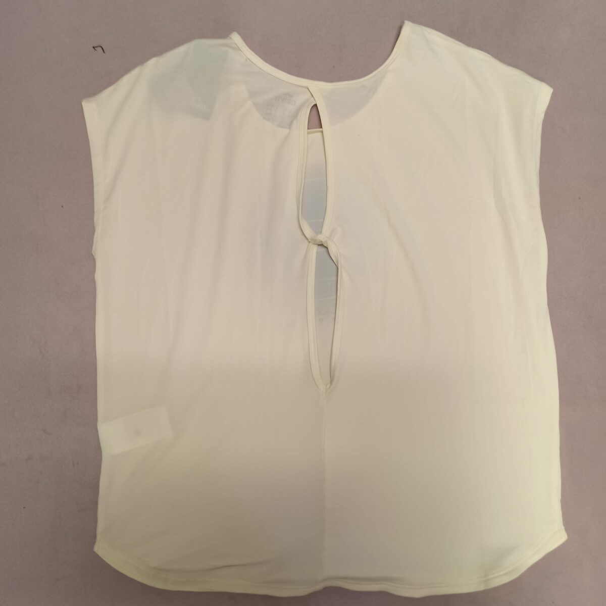 تاپ پرمیوم زنانه کد285 کریویت آستین حلقه ای سفید - Image 6