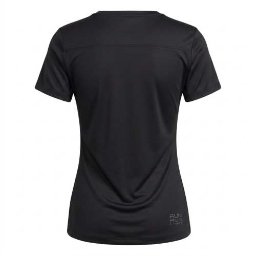 تیشرت تکنیکال run زنانه کد3202 کریویت مشکی - تصویر 3