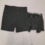 شلوارک دوچرخه سواری 2در1 کد1826 کریویت مشکی - Image 8